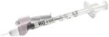 BD SAFETYGLIDE Insulinspritzen 0.5ml 30 5/16G, 100 Stück