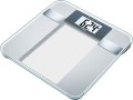 BEURER Pèse-personne impédancemètre en verre BG 13