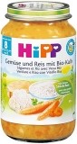 HIPP Gemüse und Reis mit Kalbfleisch 8M Bio Glas, 220 g