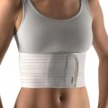 BORT ceinture côtelée élastique M femme blanc