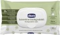 CHICCO Lingettes nettoyantes BIODÉGRADABLES avec couvercle rabattable