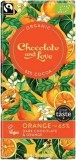 Chocolate and Love Orange Dark Chocolate 65% Cacao Orange, 80 g