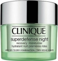 Clinique Superdefense Night Recovery Moisturizer Very Dry to Dry
