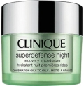 Clinique Superdefense Night Recovery Moisturizer Oily To Oily