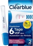 CLEARBLUE Schwangerschaftstest Frühe Erkennung, 2 Stück