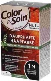 COLOR & SOIN coloration 1N noir ébène 135 ml