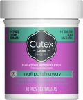 CUTEX Tampons dissolvants pour vernis à ongles, 30 pièces