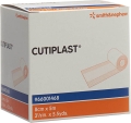 CUTIPLAST METERWARE Vliesstoffverband weiss, 8 cm x 5 m