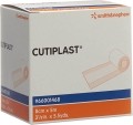 CUTIPLAST METERWARE Vliesstoffverband weiss, 8 cm x 5 m