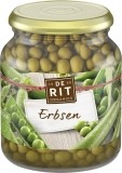 De Rit Erbsen im Glas, 350 g