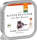 defu Katzenfutter Paté Lamm Bio, 100 g
