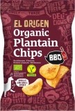 El Origen Food Kochbananen Chips BBQ, 80 g