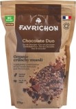 Favrichon Duo de muesli croustillant au chocolat, 375 g