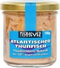 Fish4ever Thon atlantique filets de thon au naturel cueillette sauvages, 150 g