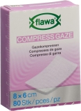 Flawa Gazekompressen geschnitten 6x8 cm