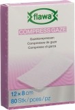 Flawa Gazekompressen 8x12 cm