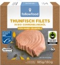 Followfood filets de thon huile de tournesol, 185 g