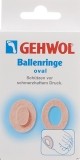 Gehwol Ballenringe oval, 6 Stück