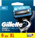GILLETTE ProShield Chill Klingen, 6 Stück