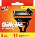 GILLETTE Fusion5 lames de rasoir, 12 pièces