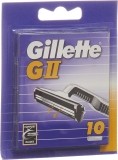 GILLETTE GII Ersatzklingen, 10 Stück