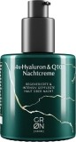 GRN Crème de nuit verte à l'acide hyaluronique quadruple et au Q10, 50 ml
