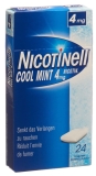NICOTINELL Gum 4mg cool mint, 24 Stück
