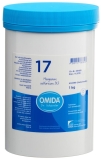 OMIDA SCHÜSSLER Nr17 Mang sulf Tabl D 12 Ds 1000 g