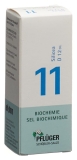 PFLÜGER SCHÜSSLER Nr11 Silicea Tropfen D 12 30 ml