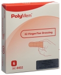 POLYMEM Bandage pour doigts et orteils M no.2, 6 pièces
