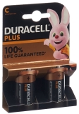 DURACELL piles plus MN1400 C 1.5V, 2 pièces