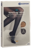 BAUERFEIND VT MICRO AG CCL2 M n/s pied fermé caramel micropicot,1 paire