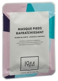1944 PARIS SOINS Masque Pieds Rafraichissant, 1 Paar