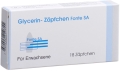 GLYCERINZÄPFCHEN Fonte Erwachsen, 18 Stück