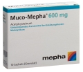 MUCO Mepha gran 600 mg sachets 10 pièces