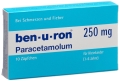 BEN-U-RON Zäpfchen 250mg Kind, 10 Stück