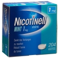 NICOTINELL Lutschtabletten 1mg mint, 204 Stück