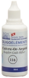 BIOLIGO Kupfer Gold Silber 116 Flasche, 50 ml