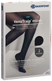 BAUERFEIND VT MICRO AG CCL2 M n/l pied ouvert noir micropicot, 1 paire