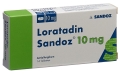 LORATADINE Sandoz comprimés 10mg, 14 pièces
