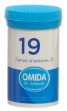 OMIDA SCHÜSSLER no19 cupr arsen comprimés 6 D bouteille 100 g