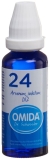 OMIDA SCHÜSSLER no24 arsenum jod dil 12 D 30 ml