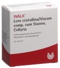 WALA Lens cristallina/Viscum comp cum Stanno Augentropfen Monodosen, 30 x 0.5 ml
