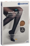 BAUERFEIND VT MICRO AG CCL2 M n/l pied fermé caramel micropicot, 1 paire