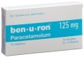 BEN-U-RON Zäpfchen 125 mg Bébé, 10 Stück