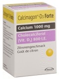 CALCIMAGON D3 Forte comprimés croquer citron, 60 pièces