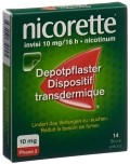 NICORETTE Invisi patch 10 mg/16h, 14 pièces