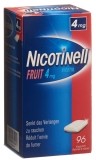 NICOTINELL Gum 4mg fruit, 96 Stück