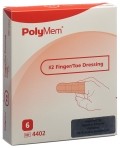 POLYMEM Bandage pour doigts et orteils M no.2, 6 pièces