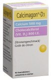 CALCIMAGON D3 Kautabletten 500/800 Zitrone, 90 Stück